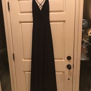Windsor**Black Maxi Formal Dress